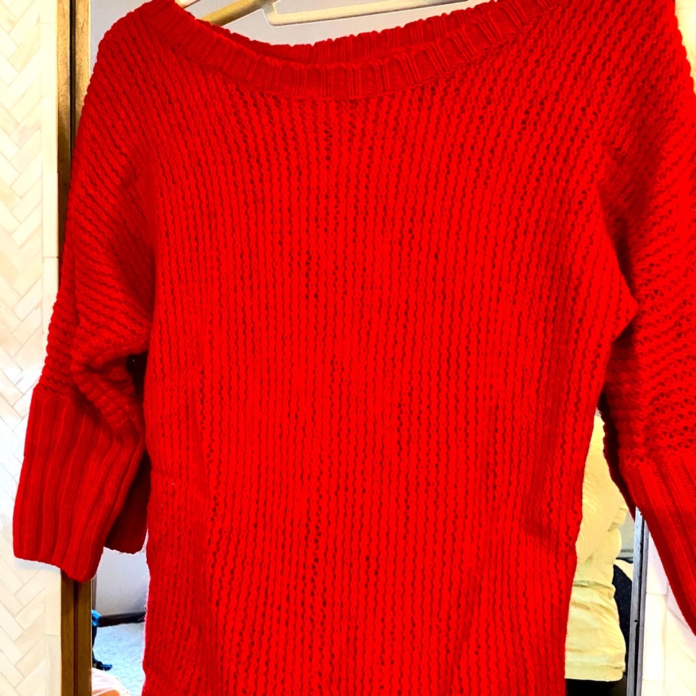 Red Express Sweater